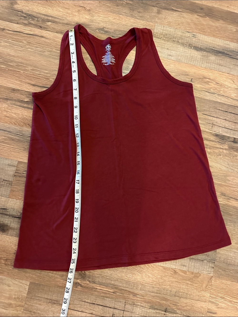 Athletic Works Brick Red Racerback Tank - Picture 5 of 5